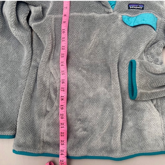 Patagonia Snap-T Fleece Gray Pullover Sweater M - Picture 5 of 6